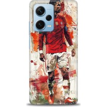 Mod Kılıf Xiaomi Redmi Note 12 Pro Plus Hd Baskılı Kılıf + 9h Nano Tam Kaplayan Ekran Koruyucu 2