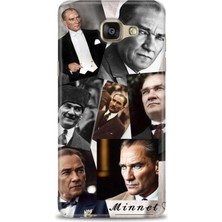 Mod Kılıf Samsung Galaxy A7 2016 Hd Baskılı Kılıf + 9h Nano Tam Kaplayan Ekran Koruyucu 27