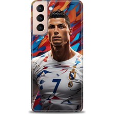 Mod Kılıf Samsung Galaxy S21 Plus Hd Baskılı Kılıf + 9h Nano Tam Kaplayan Ekran Koruyucu 6