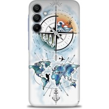 Mod Kılıf Samsung Galaxy A55 5g Hd Baskılı Kılıf + 9h Nano Tam Kaplayan Ekran Koruyucu 82