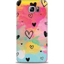 Mod Kılıf Samsung Galaxy Note 5 Hd Baskılı Kılıf + 9h Nano Tam Kaplayan Ekran Koruyucu 417