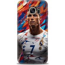 Mod Kılıf Samsung Galaxy S7 Edge Hd Baskılı Kılıf + 9h Nano Tam Kaplayan Ekran Koruyucu 6