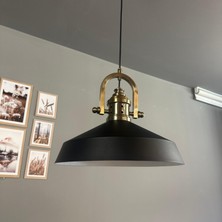 Bamyum Lema Tekli Avize Delikli Eskitme Başlık Sarkıt Lamba Restoran Cafe Salon Avizeleri