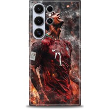 Mod Kılıf Samsung Galaxy S24 Ultra Hd Baskılı Kılıf + 9h Nano Tam Kaplayan Ekran Koruyucu 8