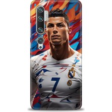 Mod Kılıf Xiaomi Mi Note 10 Kılıf Hd Baskılı Kılıf + 9h Nano Tam Kaplayan Ekran Koruyucu 6