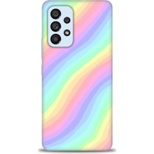 Mod Kılıf Samsung Galaxy A73 5g Hd Baskılı Kılıf + 9h Nano Tam Kaplayan Ekran Koruyucu 427