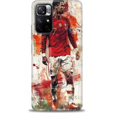 Mod Kılıf Xiaomi Redmi Note 11 Hd Baskılı Kılıf + 9h Nano Tam Kaplayan Ekran Koruyucu 2