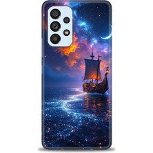 Mod Kılıf Samsung Galaxy A73 5g Hd Baskılı Kılıf + 9h Nano Tam Kaplayan Ekran Koruyucu 235