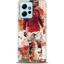 Mod Kılıf Xiaomi Redmi Note 12 4g Hd Baskılı Kılıf + 9h Nano Tam Kaplayan Ekran Koruyucu 2