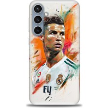 Mod Kılıf Samsung Galaxy S24 Fe Hd Baskılı Kılıf + 9h Nano Tam Kaplayan Ekran Koruyucu 7