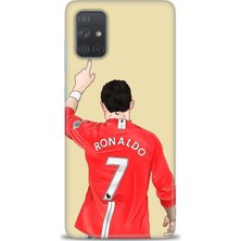 Mod Kılıf Samsung Galaxy A71 Hd Baskılı Kılıf + 9h Nano Tam Kaplayan Ekran Koruyucu 3