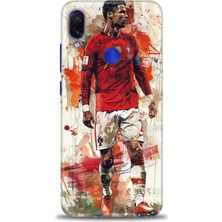 Mod Kılıf Xiaomi Redmi Note 7 Hd Baskılı Kılıf + 9h Nano Tam Kaplayan Ekran Koruyucu 2