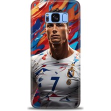 Mod Kılıf Samsung Galaxy S8 Plus Hd Baskılı Kılıf + 9h Nano Tam Kaplayan Ekran Koruyucu 6