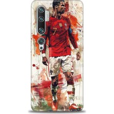 Mod Kılıf Xiaomi Mi Note 10 Pro Kılıf Hd Baskılı Kılıf + 9h Nano Tam Kaplayan Ekran Koruyucu 2