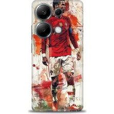 Mod Kılıf Xiaomi Redmi Note 13 Pro 4g Hd Baskılı Kılıf + 9h Nano Tam Kaplayan Ekran Koruyucu 2