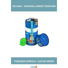 Letsii Yumuşak Dokulu Eğlenceli Oğluma Seccade Kumbara Hediyeli