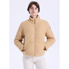 Discovery Expedition D5WL-MNT3720 Camel Düz Kadın Mont