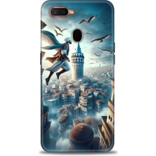 Mod Kılıf Oppo Ax7 Kılıf Hd Baskılı Kılıf + 9h Nano Tam Kaplayan Ekran Koruyucu 224