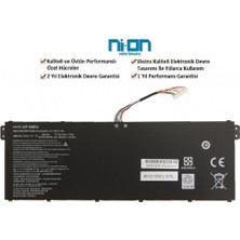 Nion Acer ASPIRE 3 A315-51-39X7 Uyumlu Notebook Batarya - Pil