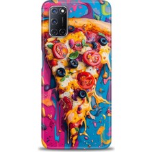 Mod Kılıf Oppo A92 Kılıf Hd Baskılı Kılıf + 9h Nano Tam Kaplayan Ekran Koruyucu 450