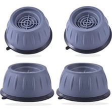 MiraLive Çamaşır Makinesi Titreşim Önleyici Kaydırmaz Vantuzlu Stoper Set (K95)