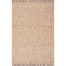 Hann Home Collection Jüt Kilim Nefes -Sade Beyaz