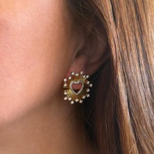 Theory Jewelry Cuore Shine Küpe