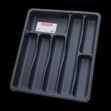 MiraLive Gri - 7 Bölmeli Çekmece Içi Kaşıklık (K95)