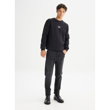 Lee Normal Bel Straight Siyah Erkek Denim Pantolon ML733011EV Siyah Denim Pantolon