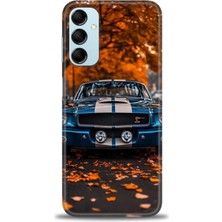 Mod Kılıf Samsung Galaxy M14 5g Hd Baskılı Kılıf + 9h Nano Tam Kaplayan Ekran Koruyucu 103