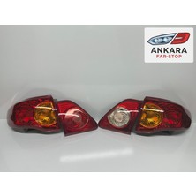 MATSUBA Toyota Corolla 2007 - 2009 Stop Lambası Sağ - Sol Iç ve Dış Takım (Toplam 4 Stop)