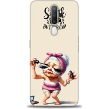 Mod Kılıf Oppo A5 2020 Kılıf Hd Baskılı Kılıf + 9h Nano Tam Kaplayan Ekran Koruyucu 50