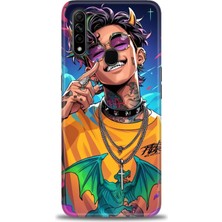 Mod Kılıf Oppo A31 Kılıf Hd Baskılı Kılıf + 9h Nano Tam Kaplayan Ekran Koruyucu 259