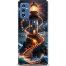 Mod Kılıf Samsung Galaxy M52 5g Hd Baskılı Kılıf + 9h Nano Tam Kaplayan Ekran Koruyucu 232