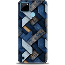 Mod Kılıf Realme C21Y Kılıf Hd Baskılı Kılıf + 9h Nano Tam Kaplayan Ekran Koruyucu 322