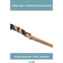 Letsii Polyester Sihirli Asa 24 cm Fantastik Aksesuar