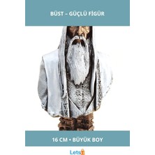 Letsii Yüzüklerin Efendisi Saruman Büst Büyük Boy 16CM