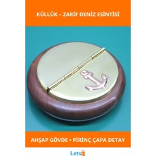 Letsii Ahşap Pirinç Çapalı Şık Küllük