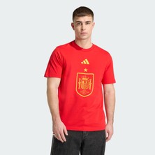 Adidas FIFA World Cup 26 İspanya DNA Graphic Tişört JZ2263 Kırmızı