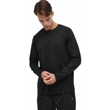 Lumberjack MB Facts 14LJK-12829 5pr Siyah Erkek Uzun Kol T-Shirt