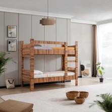 Star Ranza, Star 90*190 Ranza, 2' Li Ceviz Ranza 90*190 Yatak Uyumlu