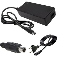 Ata Elektronik 42V 2A Xıaomı Scooter Şarj Adaptörü M365 / M365PRO / Pro2 Nınebot (Tüm Modeller) Tek Pim Uç - (( Içi Iğneli - 8mm )) Laptop Tip