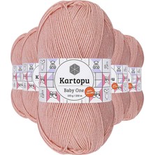 Venüs Shopping 5 Adet Baby One Tüylenmeyen El Örgü Ipi Yünü Pudra K258