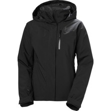 Helly Hansen W Crewser Mont Kadınlar İçin Su Geçirmez Hafif İzolasyon Siyah Polyester