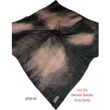 5723 110CM Desenli Bambu Kraş Eşarp