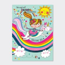 Smiggle Rachel Ellen - Magical Rainbow Adventure Mektup Yazma Seti