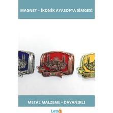 Letsii Yöresel Ayasofya Magnet Şık Dekoratif Hediye