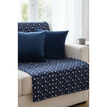 Mulberry Desenli Polar Battaniye Çift Kişilik 195X215 cm