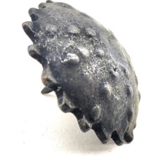 Femina Trendy Antika Tarz Dekoratif Pirinç Yıldız Kabara - 42 Mm, Oksit