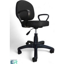 Fonksiyoner Ekos Çalışma Koltuğu/nano Sirkül Kumaşlı-Pp Ayaklı